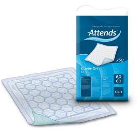 ATTENDS Cover-Dri Plus 60x60 cm 50 St – PZN 1882918 из немецкой аптеки