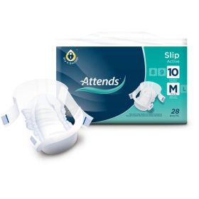 ATTENDS Slip Active 10 medium 4X28 St – PZN 2554027 из немецкой аптеки