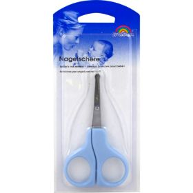 BABYSCHERE 9 cm gebogen blau 1 St – PZN 3871793 из немецкой аптеки