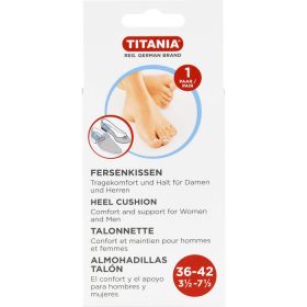 FERSENKISSEN Gr.36-42 TITANIA 2 St – PZN 6058785 из немецкой аптеки