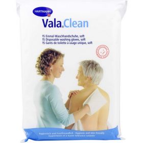 VALACLEAN soft Einmal Waschhandschuhe 15 St – PZN 6865037 из немецкой аптеки