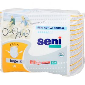 SENI Active Normal Inkontinenzslip Einmal L 10 St – PZN 7230022 из немецкой аптеки