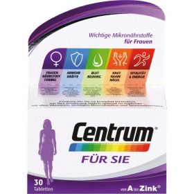 CENTRUM fr Sie Capletten 30 St – PZN 9924668 из немецкой аптеки
