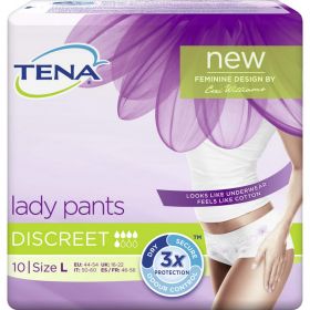 TENA LADY Pants Discreet L 10 St – PZN 10186827 из немецкой аптеки