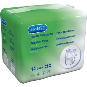 ALVITA Inkontinenz Pants large 14 St – PZN 10216830 из немецкой аптеки
