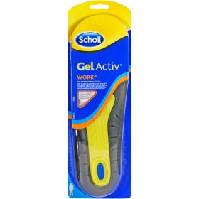 SCHOLL GelActiv Einlegesohlen Work men 2 St – PZN 10821011 из немецкой аптеки