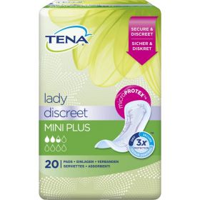 TENA LADY Discreet Einlagen mini plus 6X20 St – PZN 12365907 из немецкой аптеки