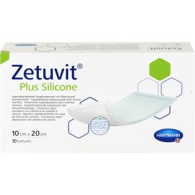 ZETUVIT Plus Silicone steril 10x20 cm 10 St – PZN 13231994 из немецкой аптеки