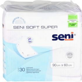 SENI Soft Super Bettschutzunterlage 90x60 cm 30 St – PZN 13598565 из немецкой аптеки