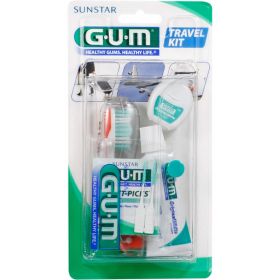 GUM Travel Kit Zahnbrste+Zahnseide+Zahnpasta 1 St – PZN 1059662 из немецкой аптеки