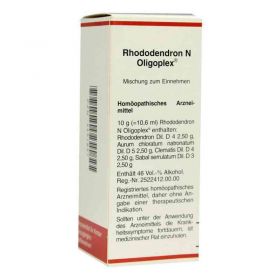 Rhododendron N Oligoplex Liquidum (50 ml) – PZN 4451857 из немецкой аптеки