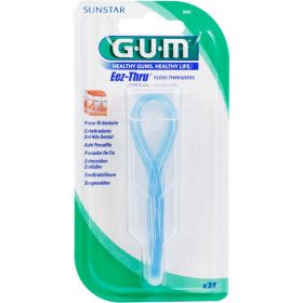 GUM ERZ Thru Floss Threaders Zahnseideneinfden 1 P – PZN 4550157 из немецкой аптеки