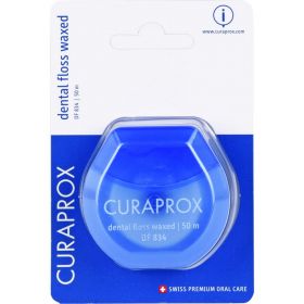 CURAPROX DF 834 Zahnseide waxed mint Spender 50 m – PZN 5531908 из немецкой аптеки