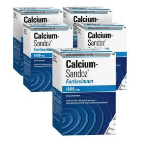 Calcium Sandoz fortissimum Brausetabletten (5X20 stk) – PZN 8100219 из немецкой аптеки