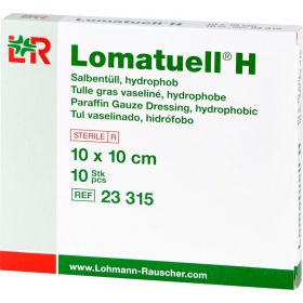 LOMATUELL H Salbentll 10x10 cm steril 10 St – PZN 8454864 из немецкой аптеки