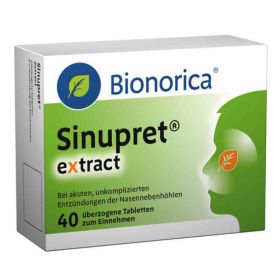 Sinupret extract überzogene Tabletten (40 stk) – PZN 9285547 из немецкой аптеки