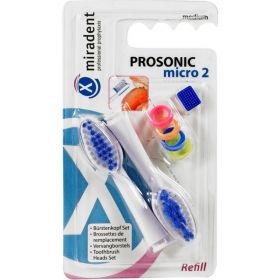 MIRADENT PROSONIC micro 2 Refill Brstenkopfset 1 St – PZN 10114874 из немецкой аптеки