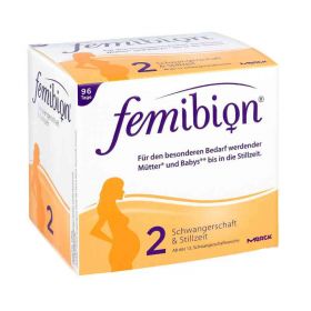 Femibion Schwangerschaft 2 D3+dha+400 [my]g Folat (2X96 stk) – PZN 10933684 из немецкой аптеки