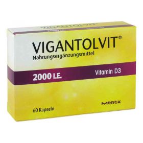 Vigantolvit 2000 I.e. Vitamin D3 Weichkapseln (60 stk) – PZN 12423852 из немецкой аптеки