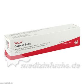 Quercus Salbe, 100 G – PZN 1448441 из немецкой аптеки