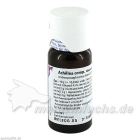 ACHILLEA COMP, 50 ML – PZN 1573560 из немецкой аптеки