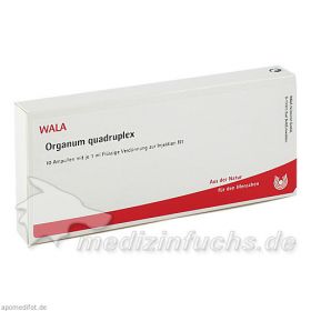 ORGANUM QUADRUPLEX, 10X1 ML – PZN 1751808 из немецкой аптеки