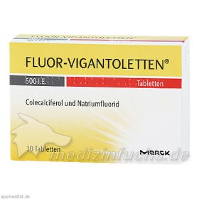FLUOR VIGANTOLETTEN 500 i.E., 30 ST – PZN 1909244 из немецкой аптеки