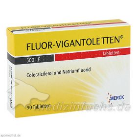 FLUOR VIGANTOLETTEN 500 i.E., 90 ST – PZN 1909250 из немецкой аптеки