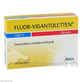 FLUOR VIGANTOLETTEN 1000 i.E., 90 ST – PZN 1909296 из немецкой аптеки
