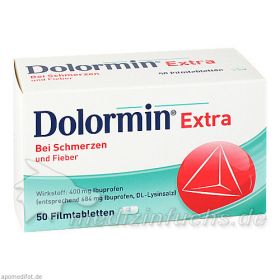 Dolormin Extra, 50 ST – PZN 2400229 из немецкой аптеки
