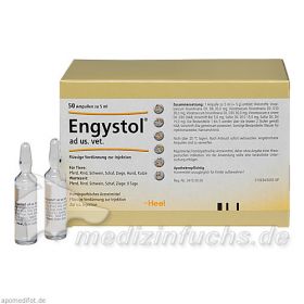 ENGYSTOL ad us.vet.Ampullen, 50 ST – PZN 2585068 из немецкой аптеки
