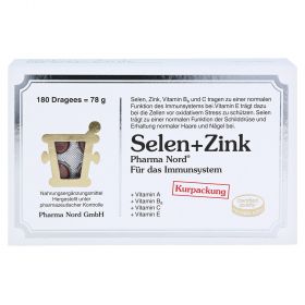 Selen+zink Pharma Nord Dragees – PZN 10074399
 из немецкой аптеки