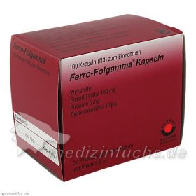 FERRO FOLGAMMA, 100 ST – PZN 378425 из немецкой аптеки