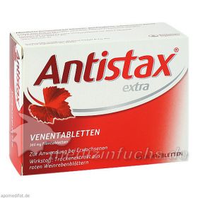 ANTISTAX extra Venentabletten, 90 ST – PZN 5954715 из немецкой аптеки
