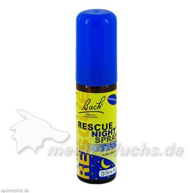 Bach Original Rescue Night Spray alkoholfrei, 20 ML – PZN 7253603 из немецкой аптеки