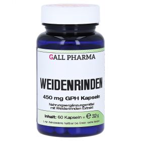 WEIDENRINDEN 450 mg GPH Kapseln – PZN 15294763
 из немецкой аптеки