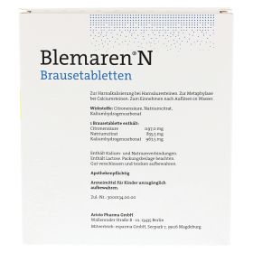 BLEMAREN N Brausetabletten – PZN 6171895
 из немецкой аптеки
