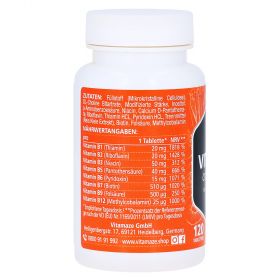 VITAMIN B COMPLEX extra hochdosiert vegan Tabl. – PZN 13815258
 из немецкой аптеки