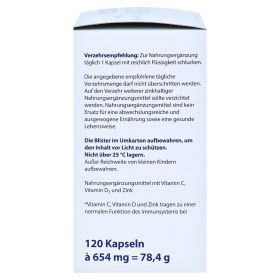 Cetebe Abwehr plus Vitamin C + Vitamin D3 + Zink Kapseln + gratis Stada Trinkflasche – PZN 2415254
 из немецкой аптеки