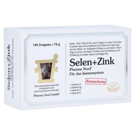 Selen+zink Pharma Nord Dragees – PZN 10074399
 из немецкой аптеки