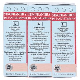 STROPHANTHUS D 4 Sanum Tabletten – PZN 4231570
 из немецкой аптеки