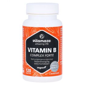 VITAMIN B COMPLEX extra hochdosiert vegan Tabl. – PZN 13815258
 из немецкой аптеки