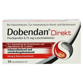 Dobendan Direkt Lutschtabletten – PZN 6866410
 из немецкой аптеки