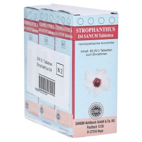 STROPHANTHUS D 4 Sanum Tabletten – PZN 4231570
 из немецкой аптеки