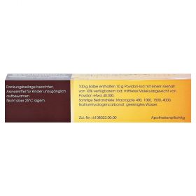Betaisodona – PZN 3930478
 из немецкой аптеки