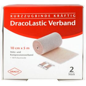DRACOLASTIC Verband krftig 10 cm Doppelpackung 2 St – PZN 1449854 из немецкой аптеки