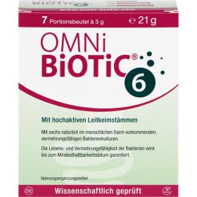 OMNI BiOTiC 6 Beutel 7X3 g – PZN 2597663 из немецкой аптеки
