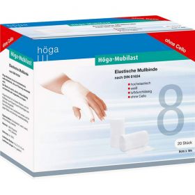 HGA-MUBILAST Fixierbinde 8 cmx4 m o.Cellophan 20 St – PZN 4401575 из немецкой аптеки