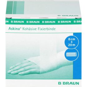 ASKINA Fixierbinde kohsiv 8 cmx20 m 1 St – PZN 6158239 из немецкой аптеки