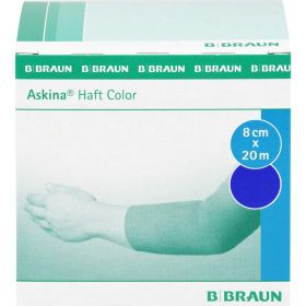 ASKINA Haftbinde Color 8 cmx20 m blau 1 St – PZN 7343476 из немецкой аптеки